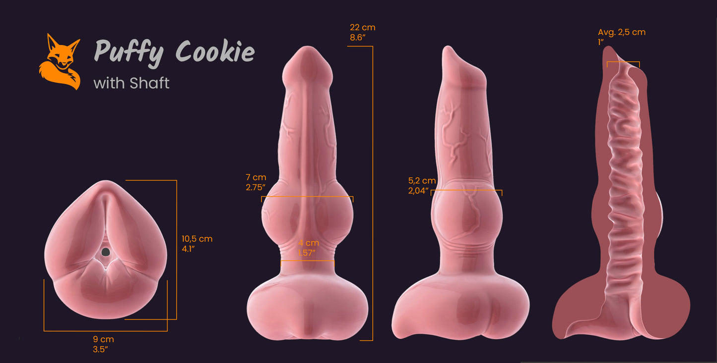Puffy Cookie | Shaft - Light Pink