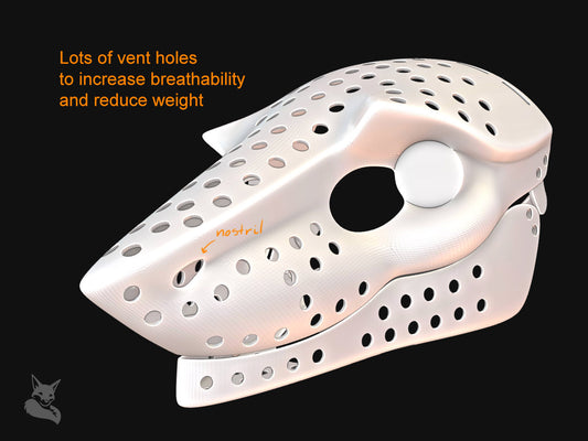 Sergal mask 3D model